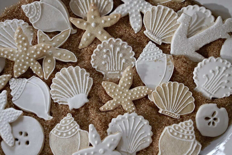 Seashell Sugar Cookies Nora Murphy Country House