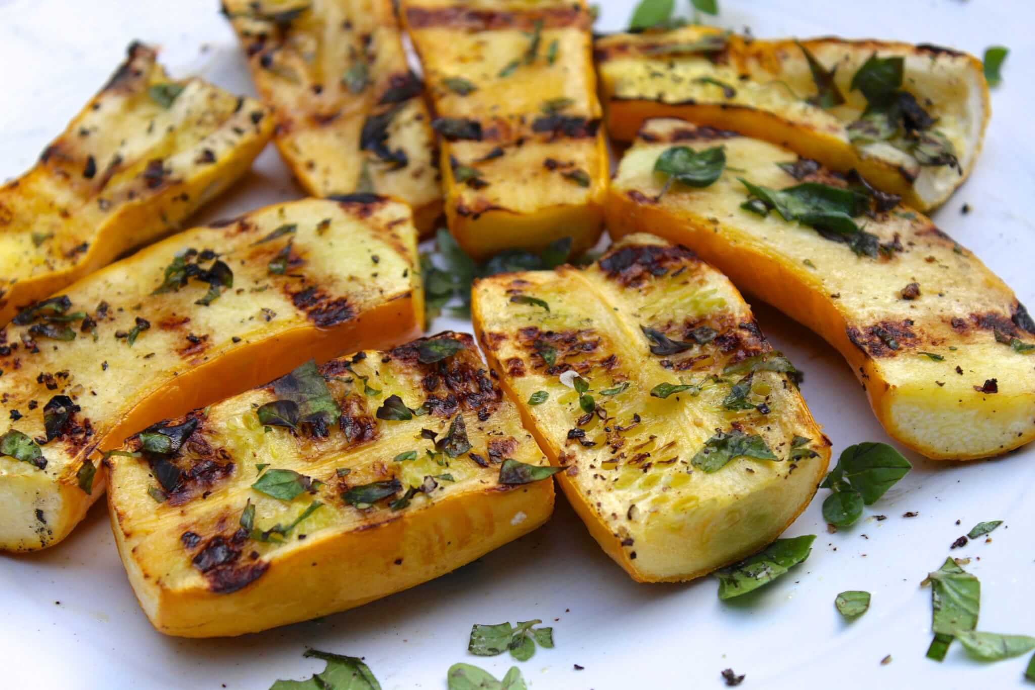 Grilled Summer Squash - Nora Murphy Country House