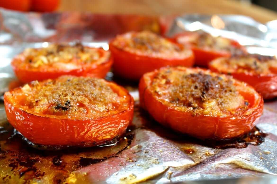 Garlic Roasted Garden Tomatoes | Nora Murphy Country House