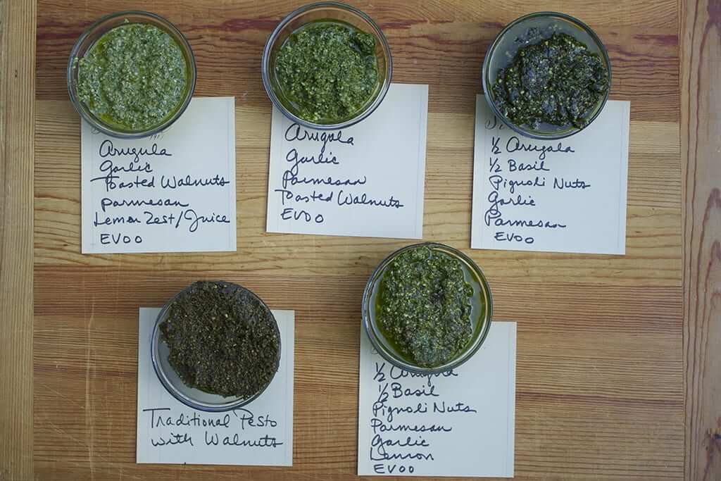 Classic Country House Pesto with variations