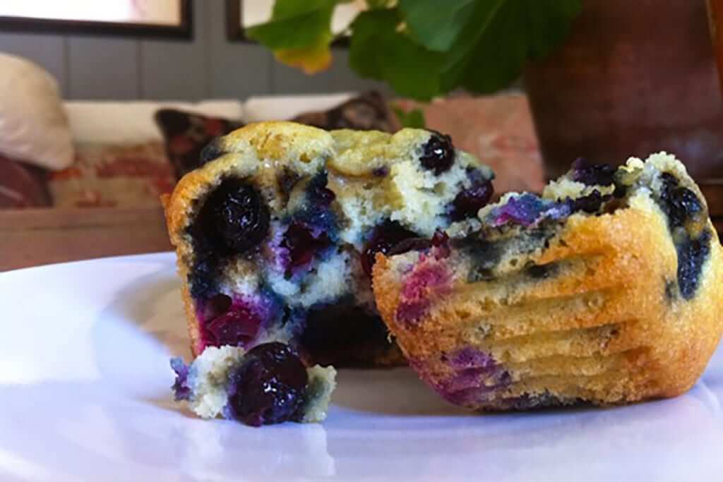 Conor's Favorite Blueberry Muffins