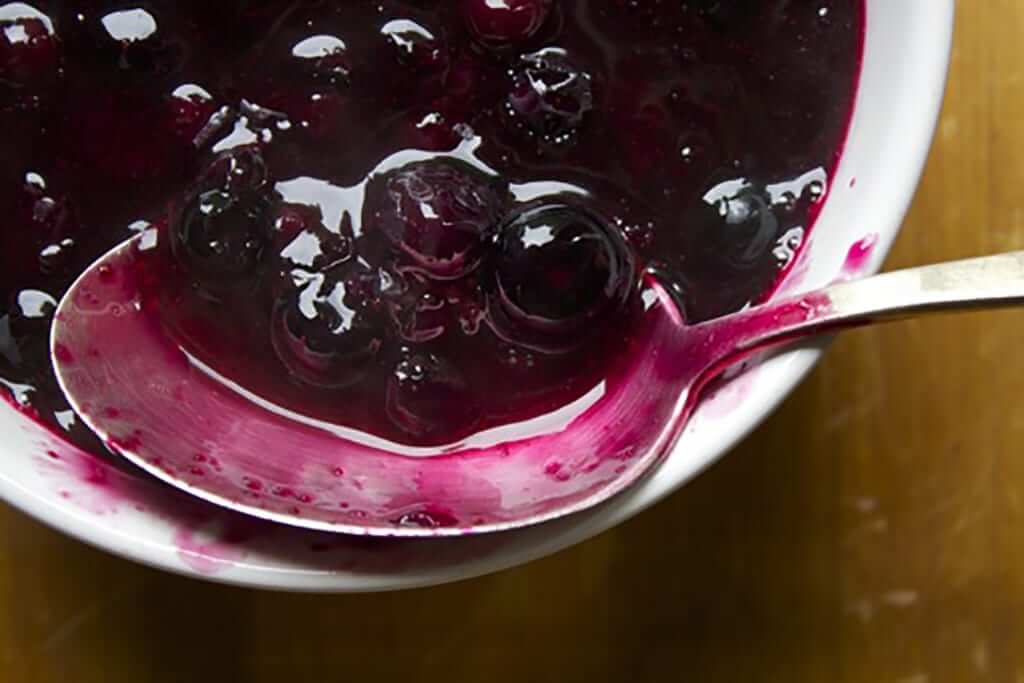 Country House Blueberry Sauce
