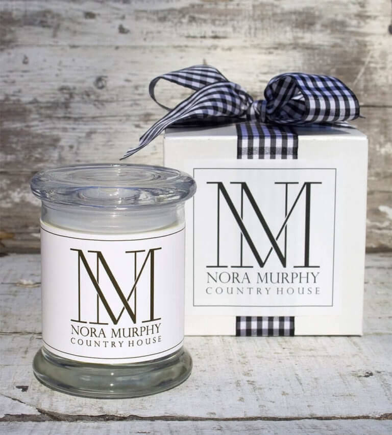 Holiday Greens Candle Nora Murphy Country House