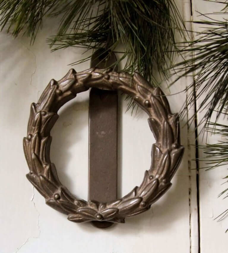 Laurel Wreath Door Knocker Nora Murphy Country House