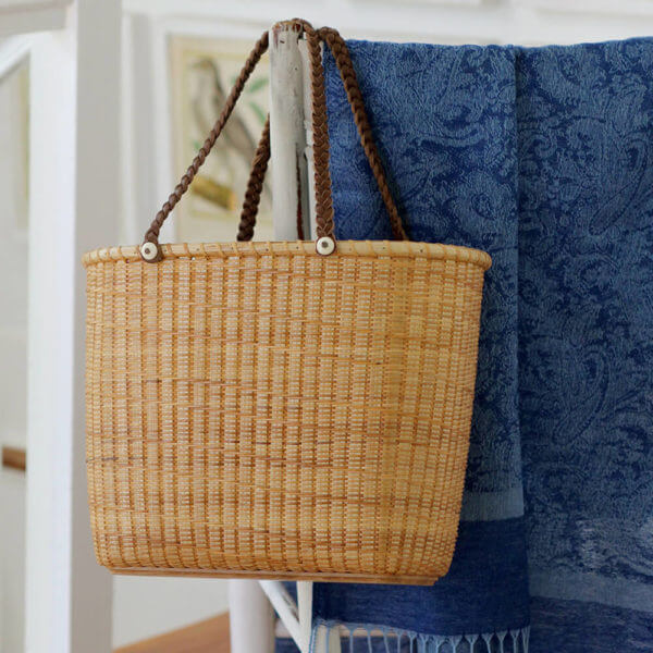 Nantucket Basket Tote - Nora Murphy Country House