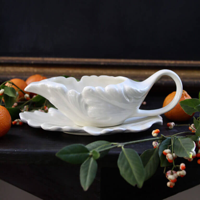 Woodland Ironstone Gravy Boat Nora Murphy Country House