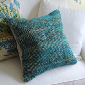 Aegean Blue Turkish Pillow