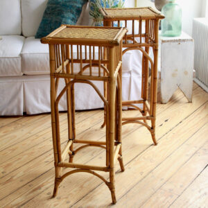 Bridgewater Bamboo Plant Stands/Pair