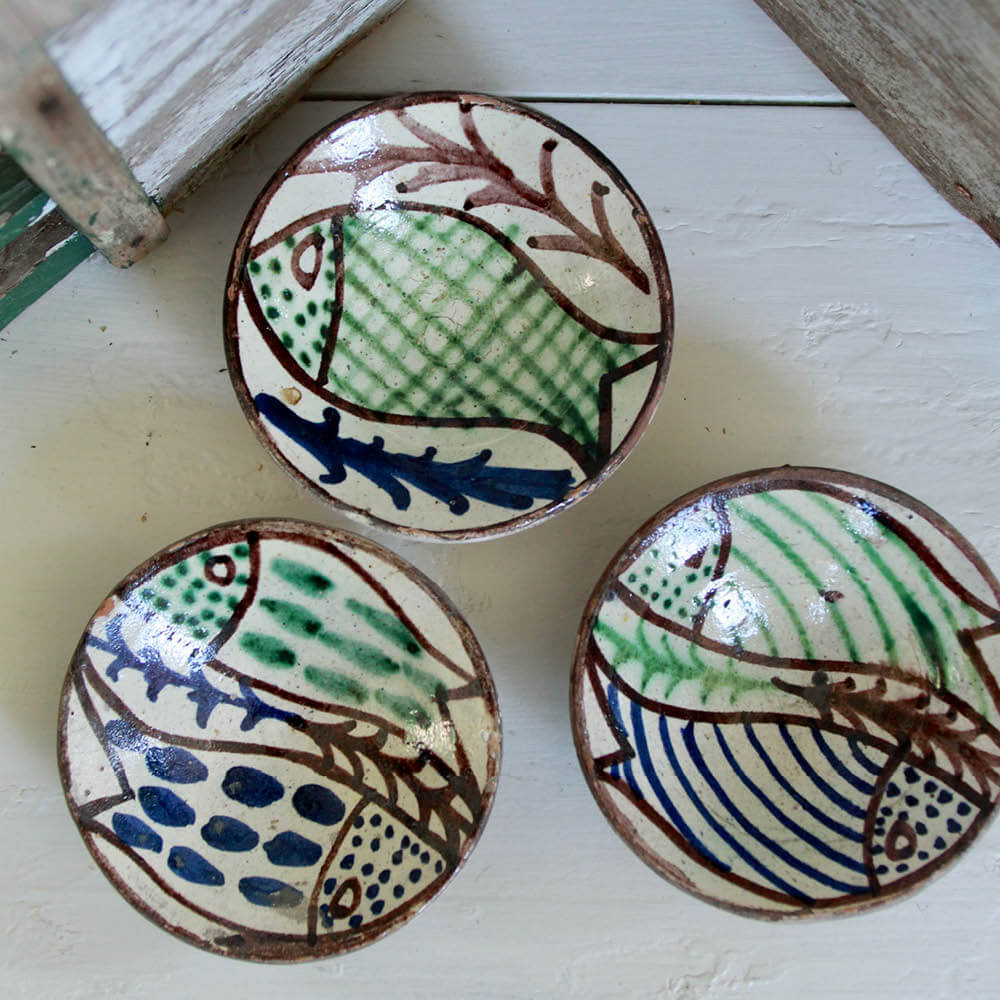 3 Bowls, 5 Fishes/Set of 3