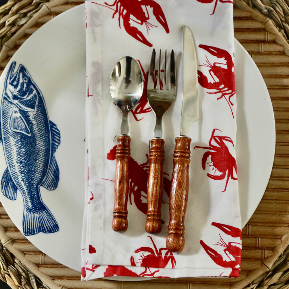 New England Flatware Set/Set of 4 Place Settings