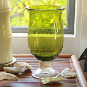 Willows Cottage Bubbly Glass Hurricane