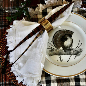 Addie's Raw Edge Napkins/Set of 4