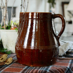 Thomas' 19th c. Crock Pitcher