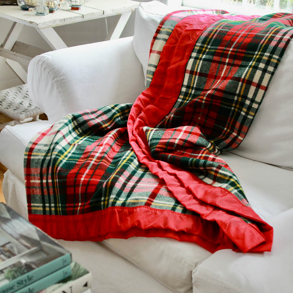 Vintage Dress Stewart Blanket