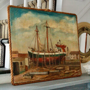 Fishing Boat at Harbor