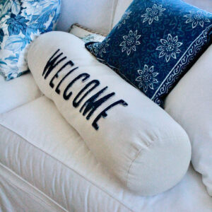 Country House Welcome Bolster