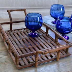 Montauk Vintage Bamboo Serving Tray