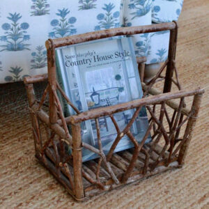 Rustic Bungalow Magazine Caddy