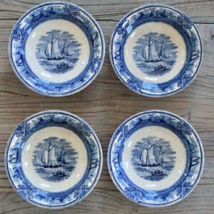 Mason's American Marine Dessert/Berry Bowls/Set of 4