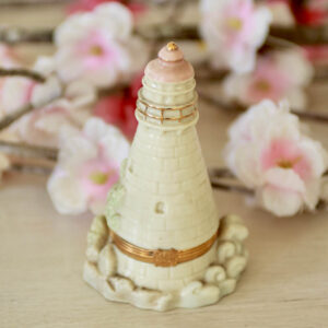 Vintage Lenox Lighthouse Trinket Box