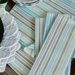 Cabana Striped Reversible Placemats/Set of 4