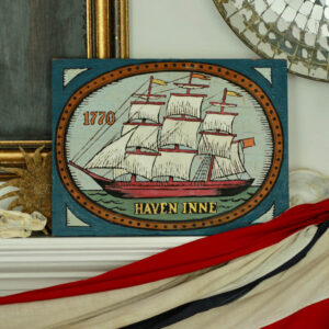 Vintage Haven Inne Clipper Ship 1770