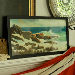 'Maine Coast' Original Watercolor Seascape
