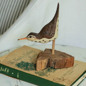 Hand Carved Sandpiper Shore Bird