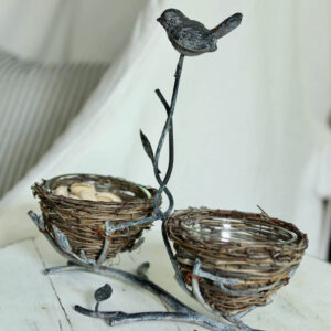 Vintage Bird's Nest Caddy