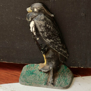 Vintage Heron Cast Iron Doorstop