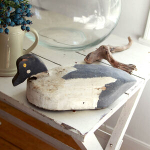 Vintage Folk Art Canada Goose Decoy withOriginal Paint