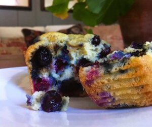 Conor's Favorite Blueberry Muffins